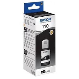 Чорнило Epson 110, Black Pigment, для M1100/M1120/M1140/M1170/M2140/M2170/M3140/M3170, 120 мл (C13T03P14A)