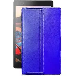 Чохол StatusCASE з екошкіри для планшету Lenovo Tab 3 Plus TB-8703X Синій