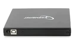 Оптичний привід Gembird Black, DVD+/-RW, USB 2.0 (DVD-USB-02) - мініатюра 3