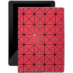 Чехол StatusCASE из экокожи для планшета Pixus Blast Красный ромб