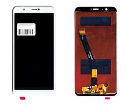 Дисплей (LCD) Samsung GH82-24219B G780 Galaxy S20 FE з сенсором білий сервісний + рамка