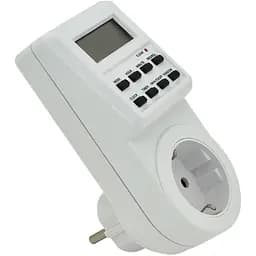 Розетка-таймер Voltronic TM02-G енергозберігаюча з програмою на включення та вимкнення