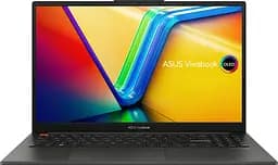 ASUS Vivobook S 15 K5504VA-MA390 15.6' 2.8K OLED, Intel i5-13500H, 16GB, F512GB, UMA, NoOS, Черный (90NB0ZK2-M00NM0)