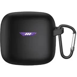 Чохол-накладка DK Silicone Candy Friendly з карабіном для JBL Tune Flex (black)