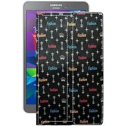 Чохол StatusCASE з екошкіри для планшету Samsung Galaxy Tab A8.0 (T355) Фешн чорний