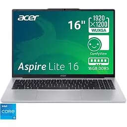 Ноутбук Acer Aspire Lite 16 i5-1334U la 46GHz,16'',IPS,16GB DDR5,512GB,Без ОС