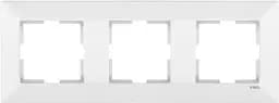 Рамка потрійна VIKO Meridian горизонтальна Білий (90979003-WH)