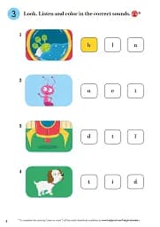 Ladybird Readers Starter A Ted in Bed Activity Book - мініатюра 4