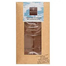 Шоколад Bovetti молочний без цукру 100 г