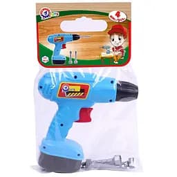 Детская игрушка "Дрель" ТехноК 4418TXK, 3 насадки