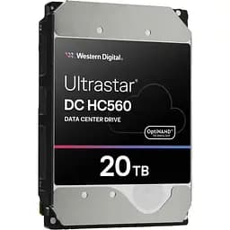 Жорсткий диск 3.5" Western Digital Ultrastar DC HC560 20 TB SATA 512 MB [0F38785/WUH722020BLE6L4] [141167] - мініатюра 3