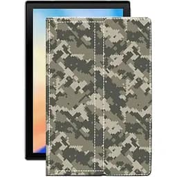 Чехол StatusCASE из экокожи для планшета Blackview Tab 8e Хаки-зеленый