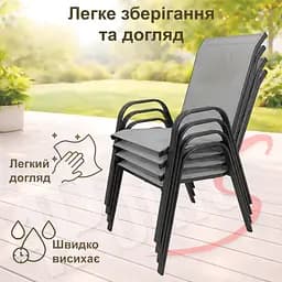 Крісло садове 4Points Udine - мініатюра 4