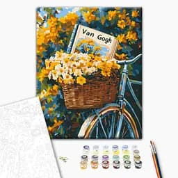 Набор для росписи по номерам "Велосипед Ван Гога" BS54319