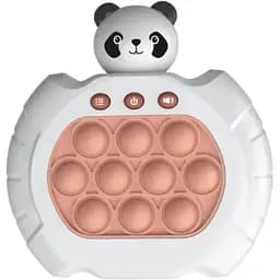 Електронна приставка Pop It консоль Quick Push Puzzle Game Fast антистрес іграшка Panda