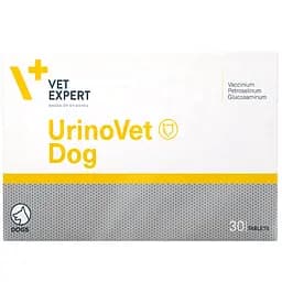 Нутрицевтична добавка Vet Expert UrinoVet Dog для підтримання сечовидільної функції у собак 30 таблеток