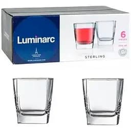 Набір склянок Luminarc Sterling низьких 300 мл 6 шт (N0755)