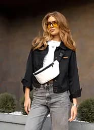 Поясная сумка бананка Sambag Tirso MSH белый 31 х 12 х 5 см (80111008)