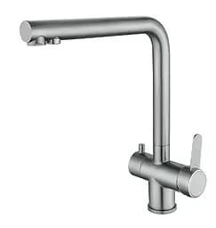 Змішувач для кухні Mixxus на дві води FAN-021 SUS304 (MI6109)