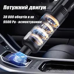 Автомобільний пилосос Suitu ST-8003 потужний USB акумуляторний ручний бездротовий 120W - мініатюра 7