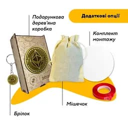 Пазл деревяний Етеріум Ethereum, А5, Картонна коробка 35 елементів - мініатюра 5