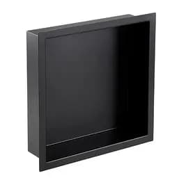 Полка-ниша для ванной комнаты Mixxus Premium NICHE-0101 BLACK из нержавеющей стали SUS304 (MI6678)