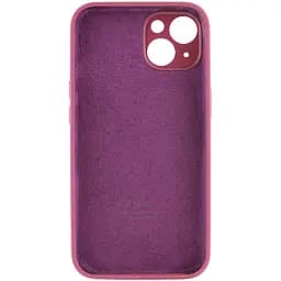 Чохол Silicone Case Full Camera Protective AA Apple iPhone 13 6.1" Бордовий / Plum - мініатюра 2
