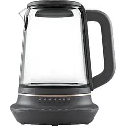 Electrolux Електрочайник, 1,7 л, Strix, скло, заварник, підтримка темп, чорний