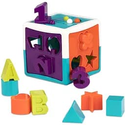 Розвивальна іграшка-сортер Battat Lite Розумний куб (BT4577Z)