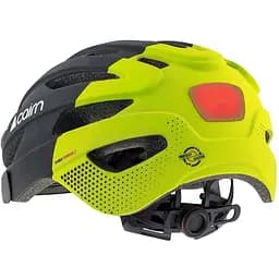 Велошолом Cairn Fusion LED USB 59-62 Чорний-Жовтий - мініатюра 2