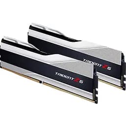 Модуль пам'яті DDR5 G.Skill Trident Z5 2x32GB 6000MHz Silver (F5-6000J3238G32GX2-TZ5S) [148637]