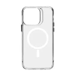 Чехол Apple iPhone 14 Pro Max, Clear MagCase, прозрачный, противоударный, магнитный, панель-накладка с поддержкой MagSafe, поддержка беспроводной зарядки MagSafe, защита всего корпуса, TPU+PC, ArmorStandart (ARM68056) - мініатюра 2