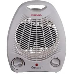 Тепловентилятор (дуйка) Domotec MS-5901 электрический с регулируемым термостатом, защитой от перегрева, спиральным нагревательным элементом 2000 Вт