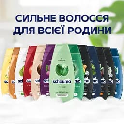 Шампунь для чоловіків Schauma Men Проти лупи з екстрактом імбиру для волосся з надмірною лупою 400 мл - мініатюра 7
