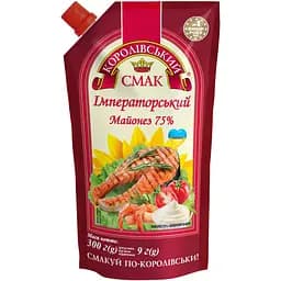 Майонез Королівський смак Императорский 75% 300 г