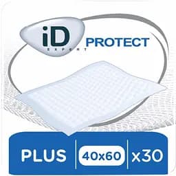 Одноразові пелюшки iD Protect Plus 60 х 40 см 30 шт. - мініатюра 2