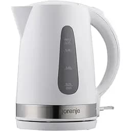 Электрочайник Gorenje 1.7 л пластик белый kuh0015314