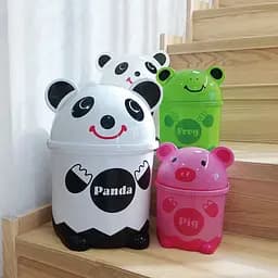 Відро для сміття MBM My Home настільне з кришкою 3.2 л біле (BIN-07 3,2L WHITE) - мініатюра 8