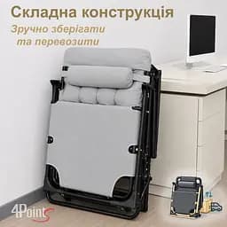 Шезлонг 4Points Cloud з подушкою-підголівником та матрасом - мініатюра 7