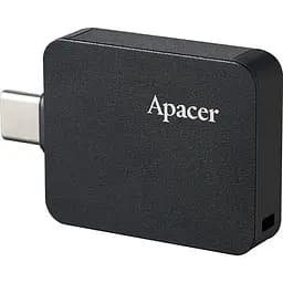 Накопичувач SSD Apacer SSD AS714 512GB USB 3.2 Gen.2 Read/Write 1000MB/s Black (AP512GAS714B-1)