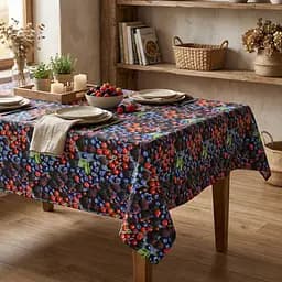 Скатерть Ideia с защитой от пятен хлопок Teflon эффект ягодка 140х170 см (8-13477*069)