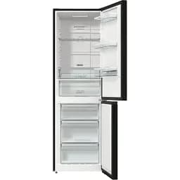Холодильник Gorenje з нижн. мороз. камерою 185х60х60 см 2 двері 204(96) л А++ NoFrost+ LED дисплей чорний - мініатюра 4