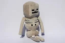 М'яка іграшка Minecraft Skeleton small Майнкрафт Скелет маленький 24 см 41.54 - мініатюра 6