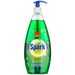 Засіб для ручного миття посуду Sano Spark Огірок та Лайм 1 л (7290108350531)