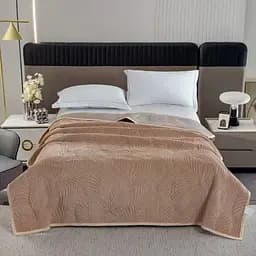 Покривало Soho Velvet 200х220 см Light Brown (A120081) - мініатюра 4