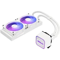 Система водяного охолодження ASRock Pro White 240 ARGB - мініатюра 4