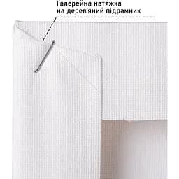 Полотно на підрамнику Santi трикутне рівнобедрене 35х35х49.5 см (955432) - мініатюра 2