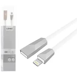 Кабель LDNIO LS26 Micro cable 1m White - мініатюра 2