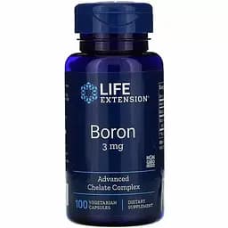 Бор Life Extension 3 мг 100 капсул
