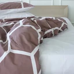 Простирадло MirSon Ranforce Elite 17-4818 Baden 200x220 см біле (2200009021015)